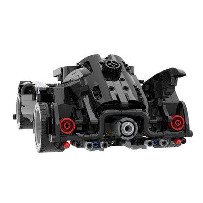 1989 batmobile moc building set | lego compatible - 2