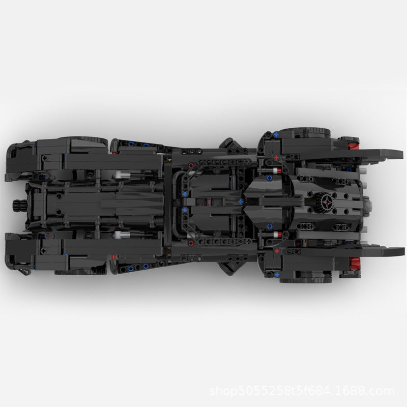 1989 batmobile moc building set | lego compatible - 3