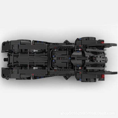 1989 batmobile moc building set | lego compatible - 3