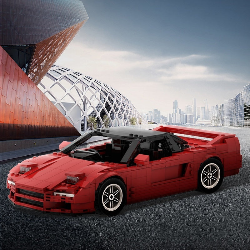 1990 Japanese Mid-Engine Sportscar MOC Building Kit | Classic Vehicle Model - 3