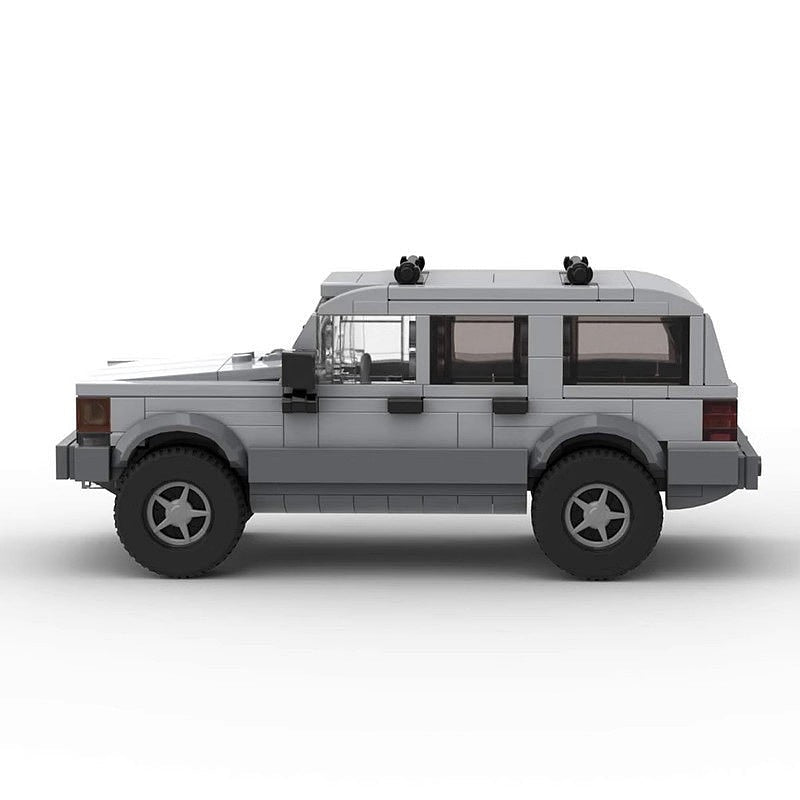 1990s American Classic ZJ-Style 4x4 Off-Road SUV Building Kit | Adventure Vehicle Model - 2