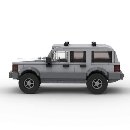 1990s American Classic ZJ-Style 4x4 Off-Road SUV Building Kit | Adventure Vehicle Model - 2