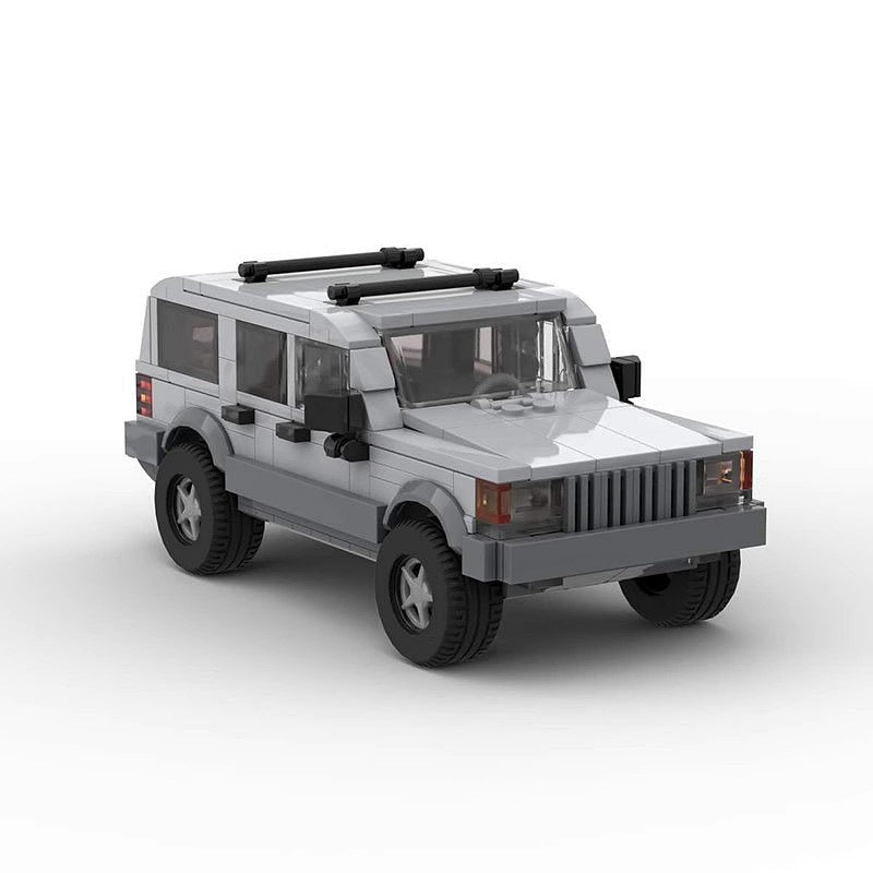 1990s American Classic ZJ-Style 4x4 Off-Road SUV Building Kit | Adventure Vehicle Model - 3