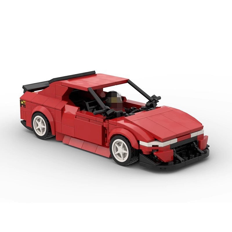 1992 GSR Retro Tuner Sports Coupe MOC Building Kit | Vehicle Model - 1