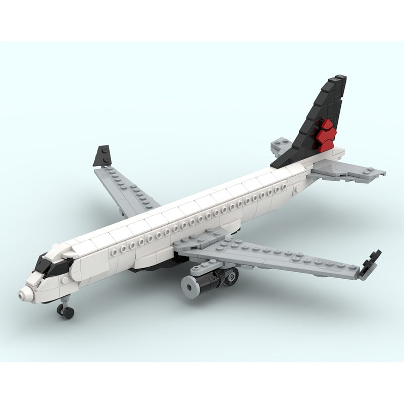 1:100 E175-E1 Regional Twinjet Passenger Airliner MOC Building Kit - 1