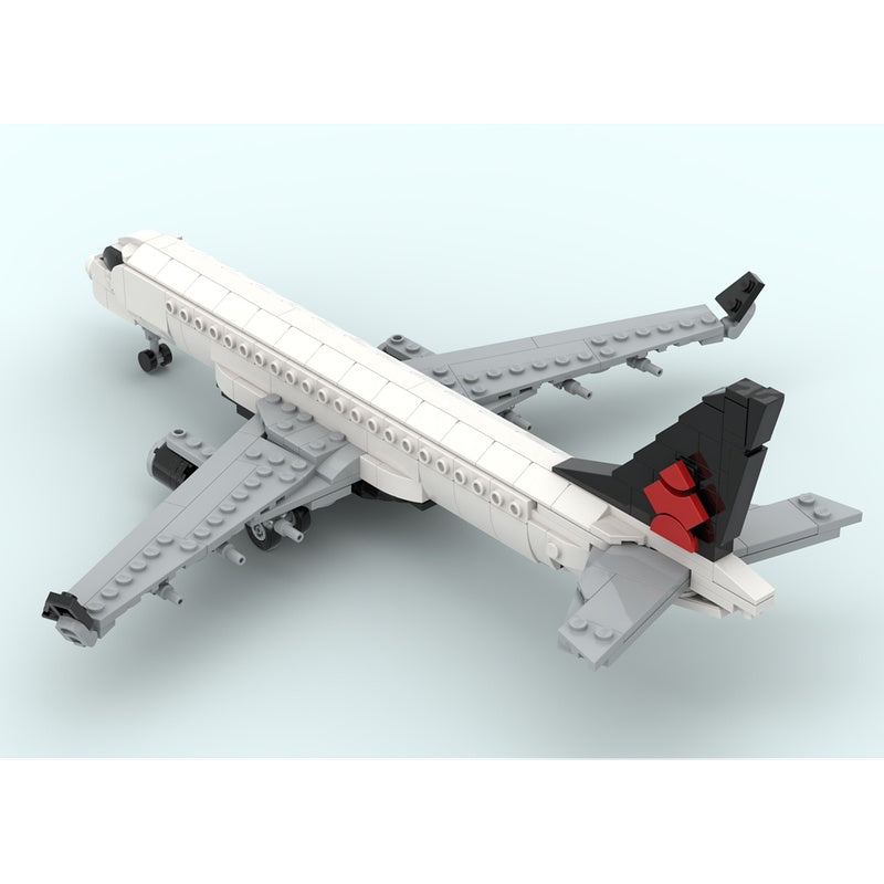1:100 E175-E1 Regional Twinjet Passenger Airliner MOC Building Kit - 2