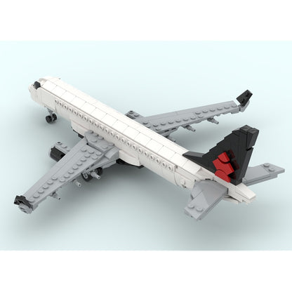 1:100 E175-E1 Regional Twinjet Passenger Airliner MOC Building Kit - 2