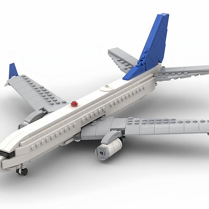 1:125 Narrow-Body Commercial Airliner MOC Building Kit - 1