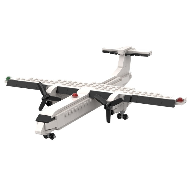 1:125 Regional Turboprop Airliner MOC Building Kit - 5