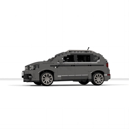 1:21 Compact Crossover SUV MOC Building Kit with AWD & Suspension - 3