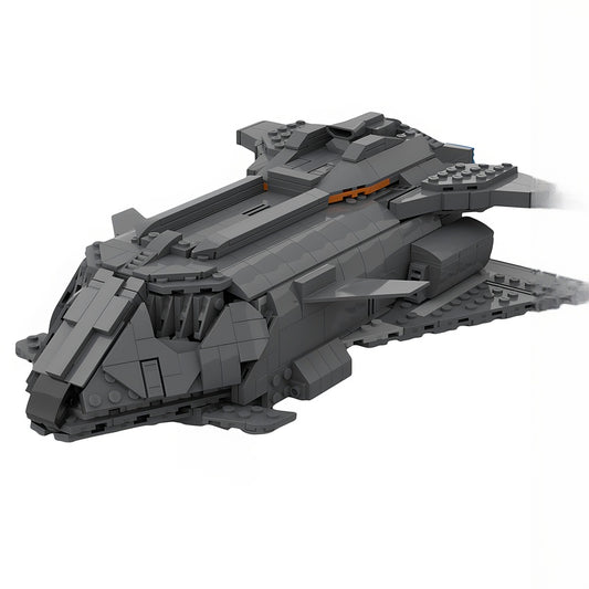 1:250 Federal Armored Fighter-Bay Space Gunship MOC Building Kit - 1