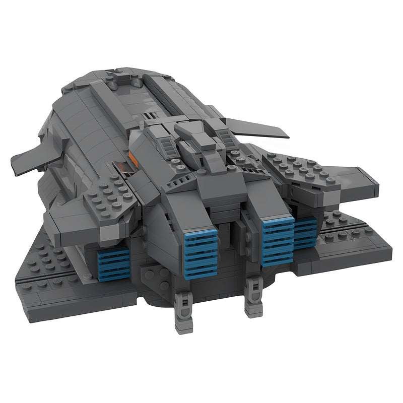 1:250 Federal Armored Fighter-Bay Space Gunship MOC Building Kit - 5