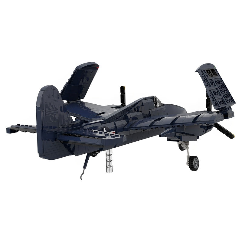 1:35 F7F-3 Tigercat Twin-Engine Propeller Fighter MOC Building Kit - 2