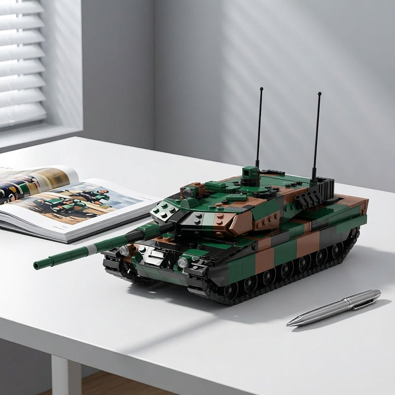 1:35 Leopard 2A6 Main Battle Tank MOC Building Kit - 3