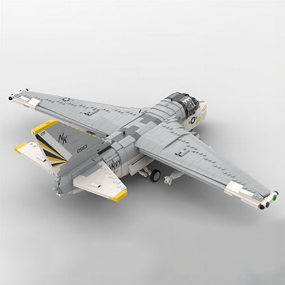1:35 Scale S-3 Viking Carrier-Based Aircraft MOC Building Kit - 3