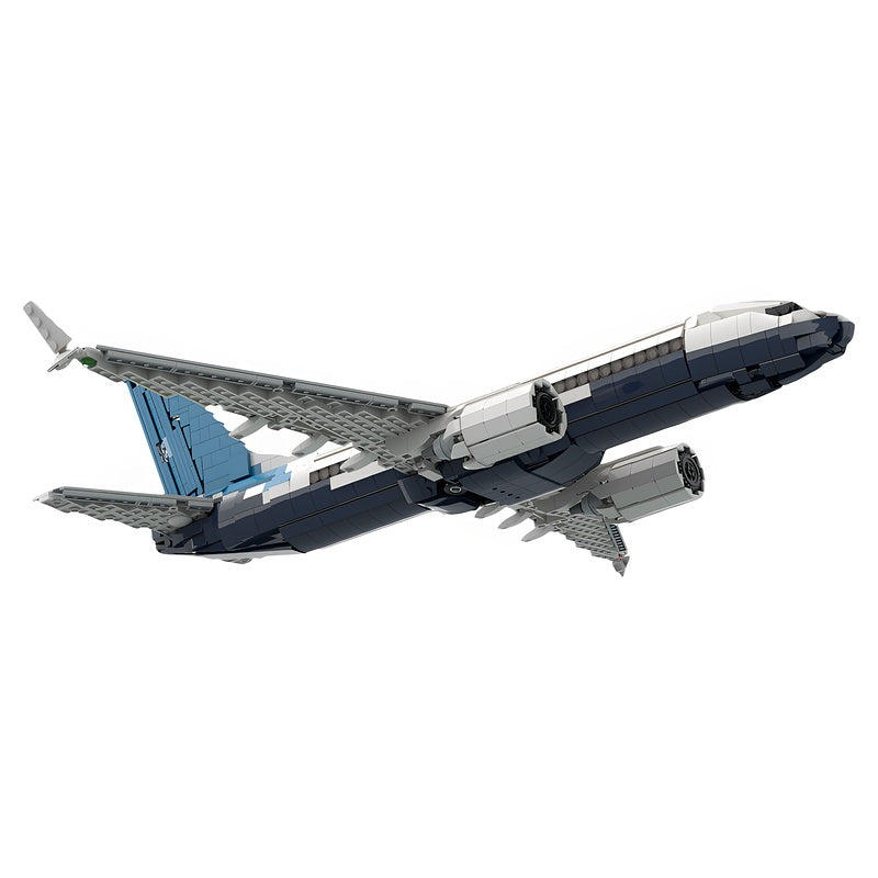 1:65 Narrow-Body 737 MAX 7 Jetliner MOC Commercial Aircraft Building Kit - 4
