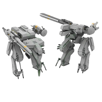 1:70 Heavy Tactical Bipedal Walker Mecha MOC Building Kit - 1