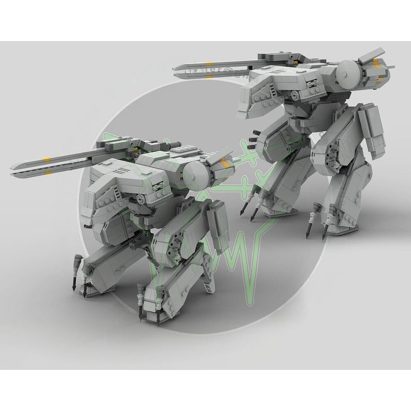 1:70 Heavy Tactical Bipedal Walker Mecha MOC Building Kit - 2