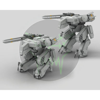 1:70 Heavy Tactical Bipedal Walker Mecha MOC Building Kit - 2