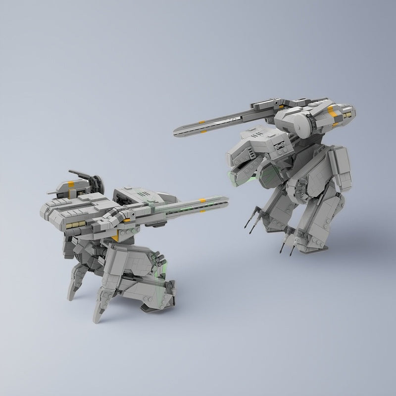 1:70 Heavy Tactical Bipedal Walker Mecha MOC Building Kit - 3