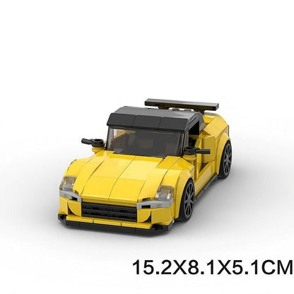 2000 JDM Street Racer MOC Building Kit | Tuner Sports Car Model - 8