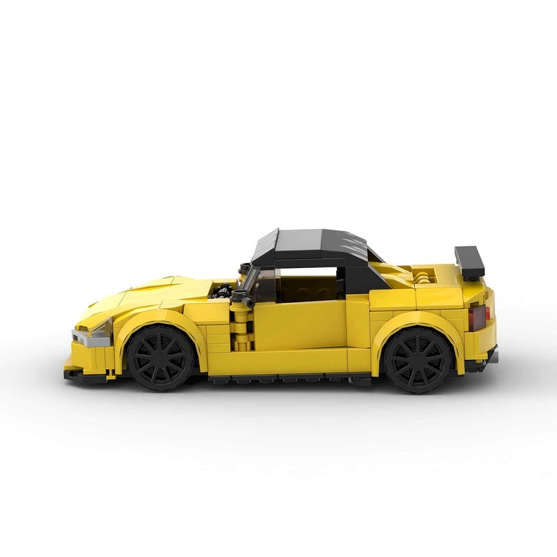 2000 JDM Street Racer Sports Car Building Kit | LEGO-Compatible MOC - 12