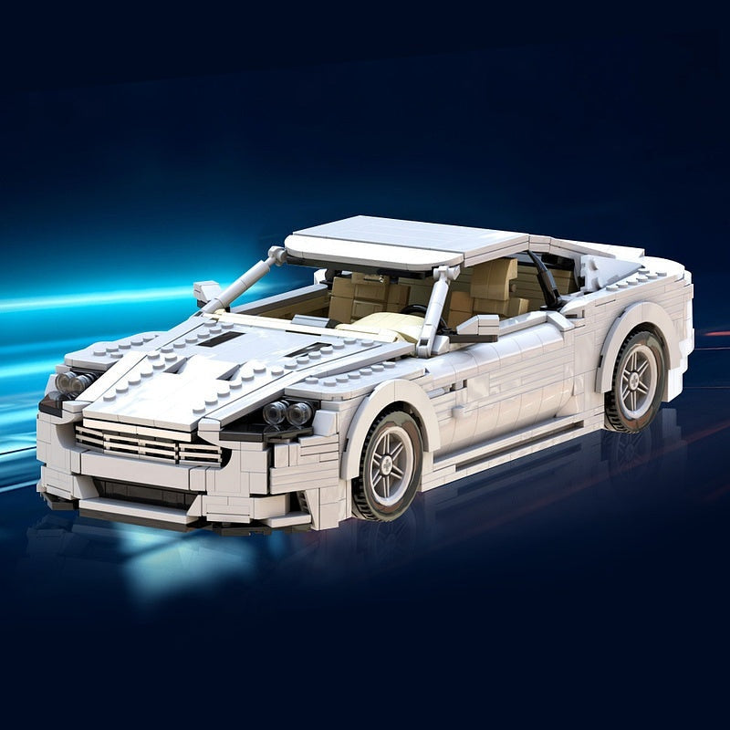 2000s British V12 Grand Tourer MOC Building Kit | Luxury Vehicle Model - 3