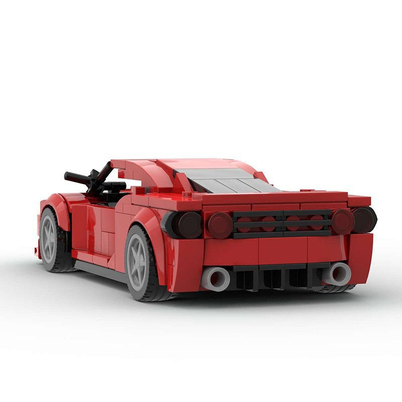 2003 Italian V12 Hypercar Building Kit | LEGO-Compatible MOC - 2