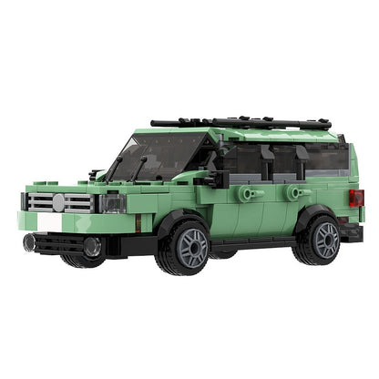 2004 German Sedan Building Kit | 8-Stud Wide | Compatible MOC - 3