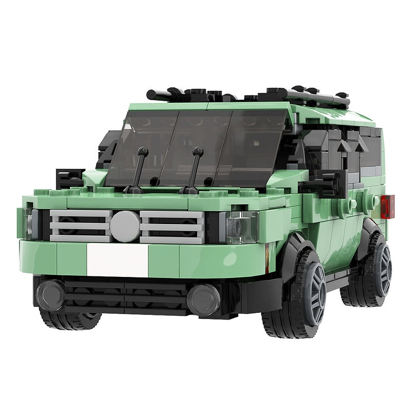 2004 German Sedan Building Kit | 8-Stud Wide | LEGO-Compatible MOC - 2