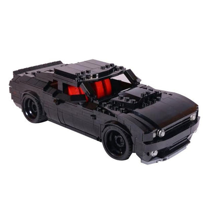 2014 American V8 Muscle Coupe Building Kit | Compatible MOC - 1
