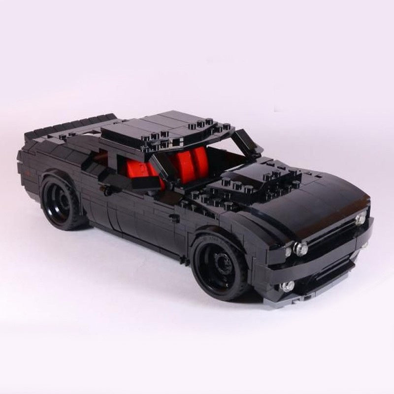 2014 American V8 Muscle Coupe Building Kit | LEGO-Compatible MOC - 3