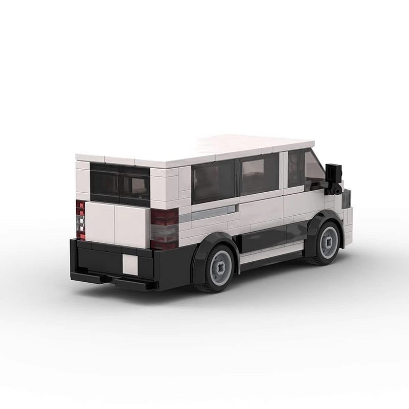 2020 City Passenger Transport Van MOC Building Kit | Vehicle Model - 3