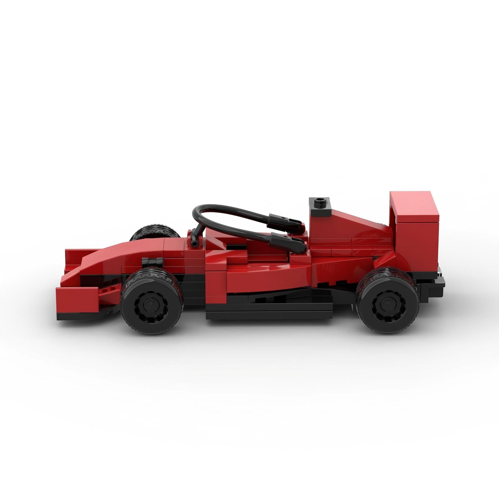 2020 ferrari sf1000 f1 car building set | moc-63054 - 3