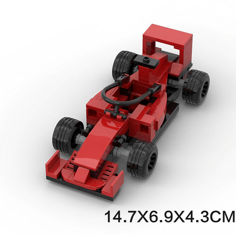2020 ferrari sf1000 f1 car building set | moc-63054 - 6