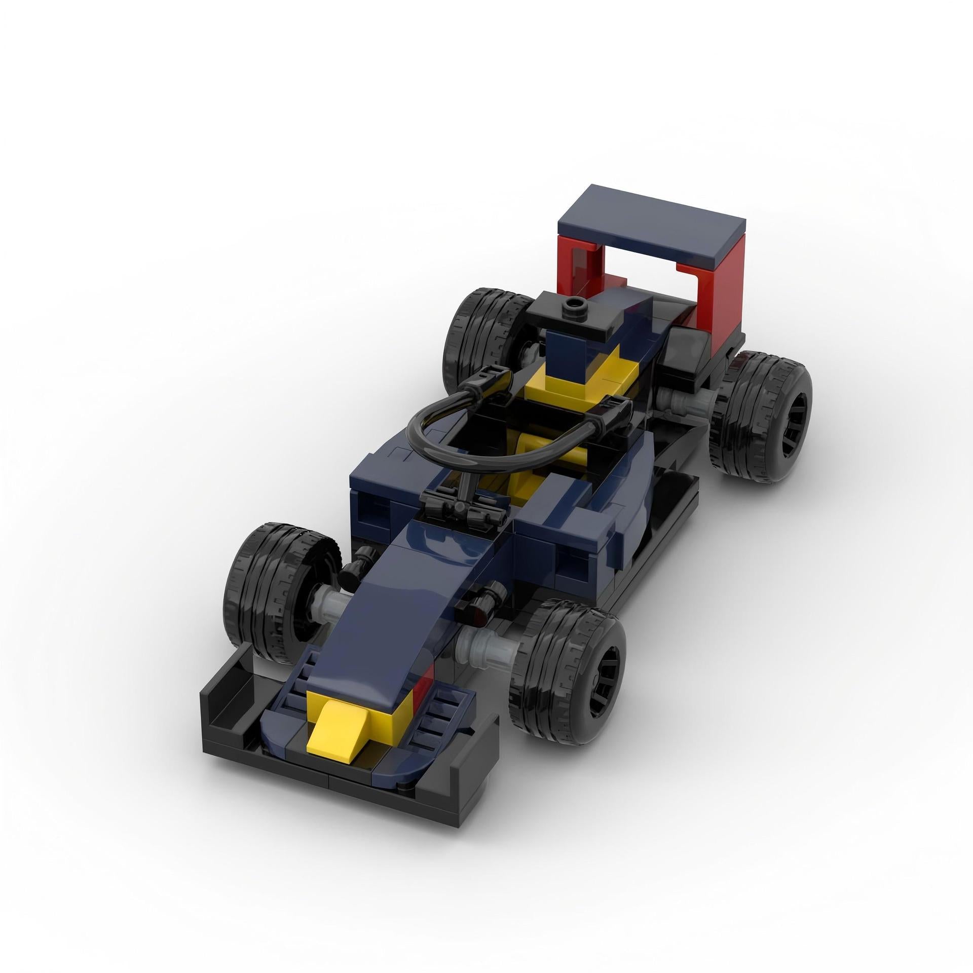 2020 red bull rb16 f1 car building set | moc-65183 - 2