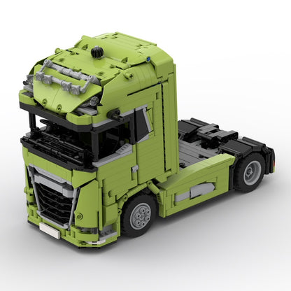 2021 4x2 Cab-Over Tractor Truck MOC Building Kit - 2