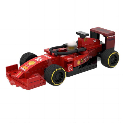 2021 ferrari sf21 formula one f1 car building set | moc-79235 - 2