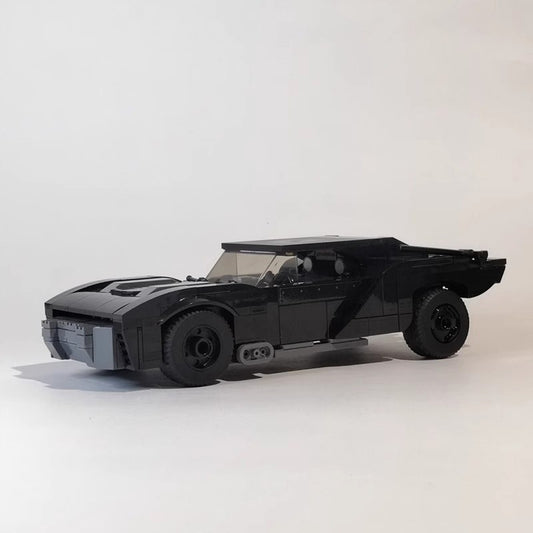 2022 Dark Vigilante Tactical Muscle Car Building Kit | 9-stud LEGO-Compatible MOC - 1