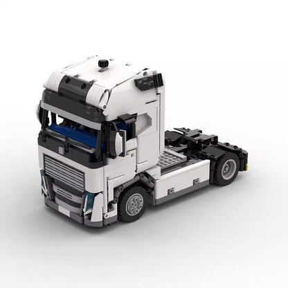2022 FH High-Roof Heavy Hauler Euro Semi Truck Building Kit | LEGO-Compatible MOC - 3