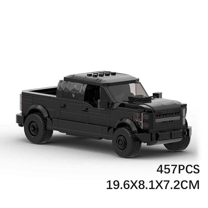 2022 High-Performance Off-Road Pickup MOC Building Kit | 4x4 Vehicle - 7