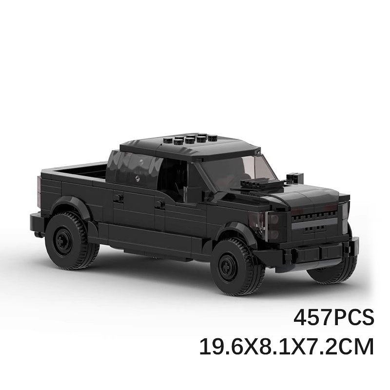 2022 High-Performance Off-Road Pickup Truck Building Kit | LEGO-Compatible MOC - 7