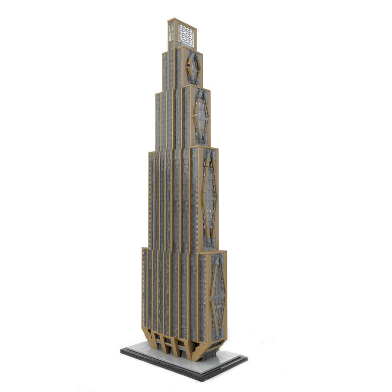 270 park avenue building set | 1:800 scale | moc-163239 - 1
