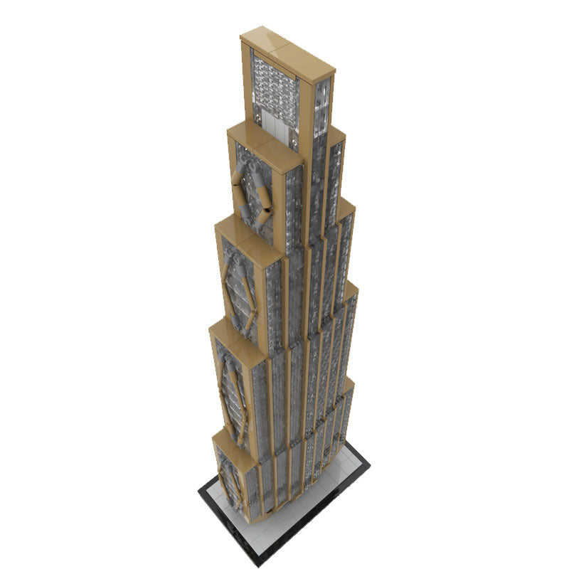 270 park avenue building set | 1:800 scale | moc-163239 - 2