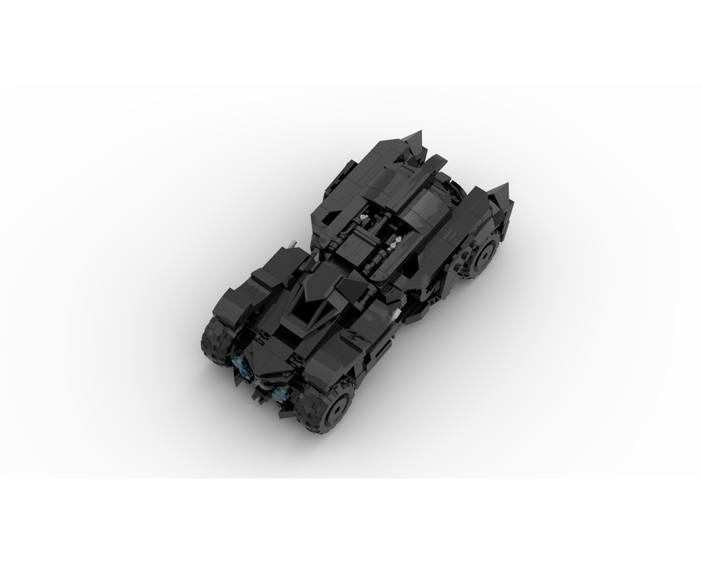 Arkham Knight Batmobile V5 Building Kit | MOC-131983