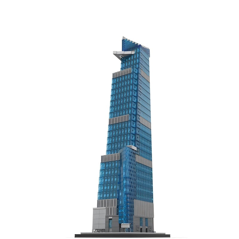 30 Hudson Yards New York Skyscraper Building Kit | LEGO-Compatible MOC - 3