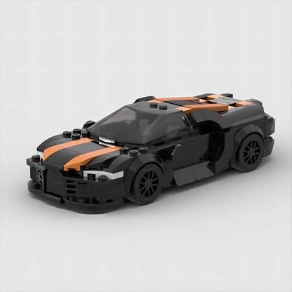 300+ Speed Hypercar Building Kit | LEGO-Compatible MOC - 1
