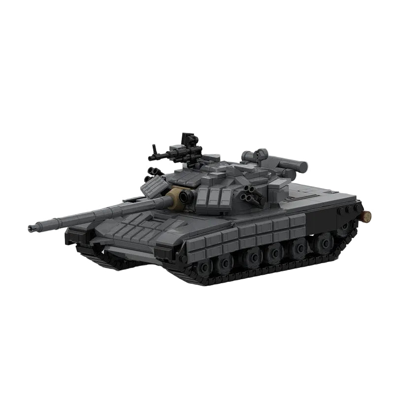 T-64BV Ukrainian Main Battle Tank 1/35 MOC Building Kit - 1