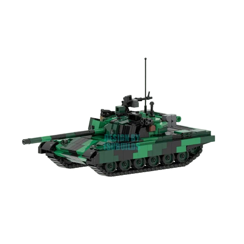 T-72M4 CZ Czech Main Battle Tank 1/35 MOC Building Kit - 2
