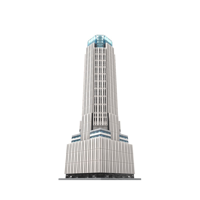 383 Madison Avenue NYC Skyscraper 1:800 MOC Building Kit - 3
